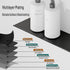 Set 2, 30CM, HNVNER Metal Floating Shelves of Length Black Wall Shelf for Bathroom, Display Shelves for Wall Decorative