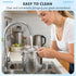 152 oz iplusmile Stainless Steel Airtight Canisters Container: fl Airtight Clamp Lid Kitchen Food Storage Bucket