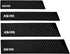 Asaya Professional Knife Edge Guards, Universal Blade Covers, Extra Strength ABS Plastic and BPA-Free Felt Lining (4Pcs)