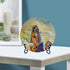 Plate Stand, 12 Inch Black Iron Holder for Displaying Photos, Picture Frames, and Artwork