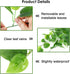 Whonline 4pcs Fake Plants Hanging - Artificial Vines Fake Pothos 3.6FT for Indoor Outdoor Living Room Decor (No Baskets)