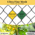 13 40 Bird Netting for Garden, x FT Bird Netting for Chicken Coop, Heavy Duty Garden Poultry Net Mesh with Ties