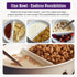 Just Crunch Anti-Soggy Cereal Bowl, 2 Pack - Keeps Cereal Fresh & Crunchy, BPA Free, Microwave Safe, White