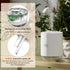 Portable Mini Humidifier for Plants, 500ml Cool Mist USB Rechargeable Humidifier with Night Light and Auto Shut-Off