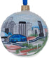 New Orleans, Louisiana Glass Ball Christmas Ornament, 3.25 Inches