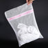 Zipped Lingerie Washing Bag, Laundry Machine Mesh Clothes Socks Bra Underwear Bags for Home Use (Fine mesh 30*40cm)