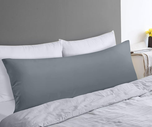 20 54 Inch), Utopia Bedding Full Body Pillow for Adults (Grey, x Long Pillow Insert for Sleeping, Ideal for Side