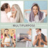 2040 2pc) KinHwa Microfiber Hand Towels for Bathroom Soft and Absorbent Face Towels Grey Bathroom Hand Towels for Spa