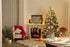 Caroline's Treasures LH9325-CS Vizsla Red and Green Snowflakes Holiday Christmas Stocking - Fireplace Hanging Stockings