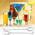 2 PCS Long Coffee Spoons, Stainless Steel Long Handle Ice Tea Spoons for Cold Drinks, Ice Cream, Coffee, Dessert Shakes