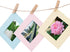 320 Feet Jute Twine and 100 Mini Natural Wooden Craft Clothespins Pegs Clips