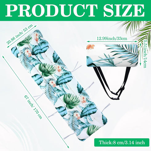 67 21 Inch 8 Wesiti Lounge Cushion x Lounger Chair Cushion Indoor Outdoor Patio Chaise Pad Replacement Rocking Mat