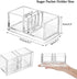 ELLDOO Packet Packet Countertop Sugar Holder, Acrylic Sugar Bowl for Restaurant, Tea Bag Organizer, Coffee Stirrers