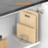 Cutting Board Holder Stand, 304 Stainless Steel Cutting Board Storage Rack, Organizer with 1.0 Inch Width Slots