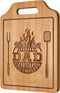 Engraved Bamboo Cutting Board, Gift for Dad from Daughter Son, 12.3"L x 8.7"W