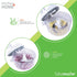 Salsa Master Salsa Maker, Food Chopper, Mixer and Blender, Manual Processor, White