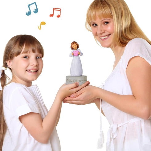AIDLNS Music Box for Girls Women, Mother Day Anniversary Friendship Birthday Gift for Daughter Girlfriend Sister, Love