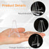 15 Pack Card Display Stands Acrylic Card Display Clear Mini Card Stands Sports Card Holder for Display Challenge Medals Baseball Card Trading Cards Coin Graded Card 2.08-inch Tall