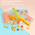 SPLF 12 Pack Silicone Reusable Bags, Dishwasher Safe, Leakproof Freezer Bags, BPA Free for Lunch and Food Travel
