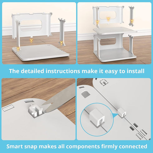 ZOINLIY Closet, Stackable Shoe Organizer for Small Shoe Rack for Entryway, Bedroom, Dorm Rooms, Free Standing Shoe