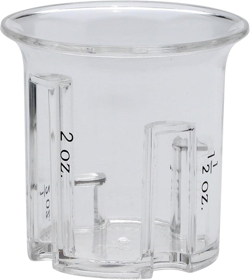 HIC Kitchen E-Z 4-Step Multi Measure Bar Cocktail Jigger, 0.5 to 2-Ounces