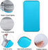 CD Case Holder, 80 Capacity CD/DVD Hard Plastic Storage Binder for Car Home Office Travel (Sky Blue)