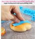 Fdit 6Pcs Words Cake Mould DIY Handwritten Letter Printed Stamp Mould Bakery Supplies Blue Baking Cake Stamp Tools
