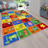 SXYLPP Classroom(47x71in) ABC Alphabet Animal Rug, Educational Letter Learning Game Playmat for Kids, Crawl Floor Mat