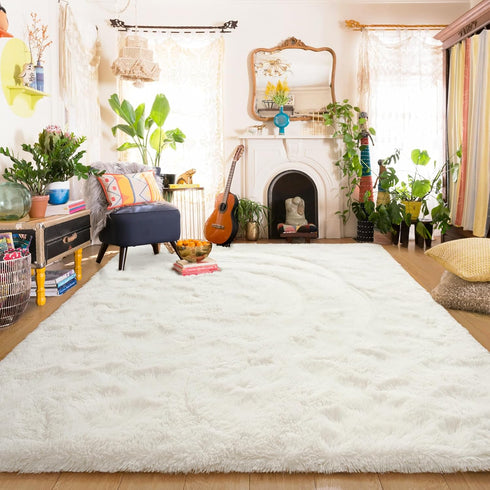 5.3x7.5 Amearea Premium Soft Fluffy Rug Modern Shag Carpet, Feet, Fuzzy Plush Rugs for Living Room Bedroom Kids Room