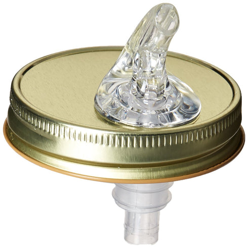 Magnuson Industries Moonshine Spout, Free-Flow Mason Jar Pourer, 92-Q65F-MDJT