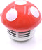 Art&Beauty Mini Cute Table Dust Vaccum Cleaner, Mushroom Shaped New Portable Corner Desk Vaccum Cleaner Mini Cute Vacuum Cleaner Dust Sweeper (Red) by Art&Beauty