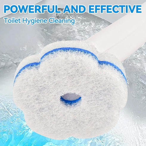 48 Disposable Toilet Brush with Refills,Toilet Bowl Cleaner,Toilet Cleaning Supplies,Toilet Bowl Brush,Toilet Cleaner