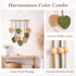 15.7x36 Inch TUDRUKU Macrame Wall Hanging Nursery Decor Leaves Woven Tapestry Feather Handmade Yarn Tassels Boho Wall