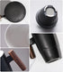 400ml/13.5oz suyika Tomotime Ceramic Tea Cup with Infuser and Lid Tea Mugs Wooden Handle Black
