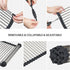 Expandable Large Roll Up Dish Drying Rack, Collapsible Over The Sink Non-Slip Silicone Rack for Kitchen