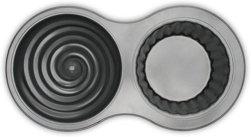 Fox Run Giant Cupcake Pan - Non-Stick Carbon Steel, 8 x 15.5 x 3.25 inches