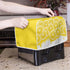 Toaster Cover 4 Slice, Yellow Lemon Washable Protector, Dustproof Kitchen Appliance Accessories, Women Gift