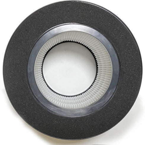Nispira 3-in-1 True HEPA Activated Carbon Filter Replacement for Elechomes Air Purifier, 2 Pack