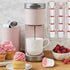 STORAGENIE Coffee Pod Holder for Keurig K-cup, Side Mount K Cup Storage for Small Counters (Pink)