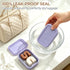 2 Sets, 1 Pack, AIMAIAIMAI Enhanced Leak Proof Travel Soap Case with Draining Pad, Silicone Shampoo Bar Travel Case