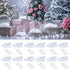 inpmrl 12 Pack LED Fairy Lights, 7ft 20 LED Battery Operated Silver Wire