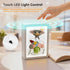 funny santa 3 Cute Animal Tissue Box Holder with Light and Inserts, Creative DIY Photo Animal Bib Tissue Box Cover