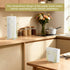 Countertop, 4 Set, SZQINJI Paper Towel Holder Gold Paper Towel Roll Holder with Weighted Base Suction Cups and Paper