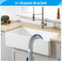 6.5FT Washing Machine Drain Hose, Universal Dishwasher Drain Hose Extension Kits with 1 U-Bend Holder