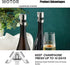 Champagne Stoppers with Stainless Steel Champagne Bottle Stopper with Food Grade Silicone Reusable Champagne Cork, Saver Suitable for Champagne, Cava, Prosecco, Sparkling Wine (Silver, 2pack) by WOTOR