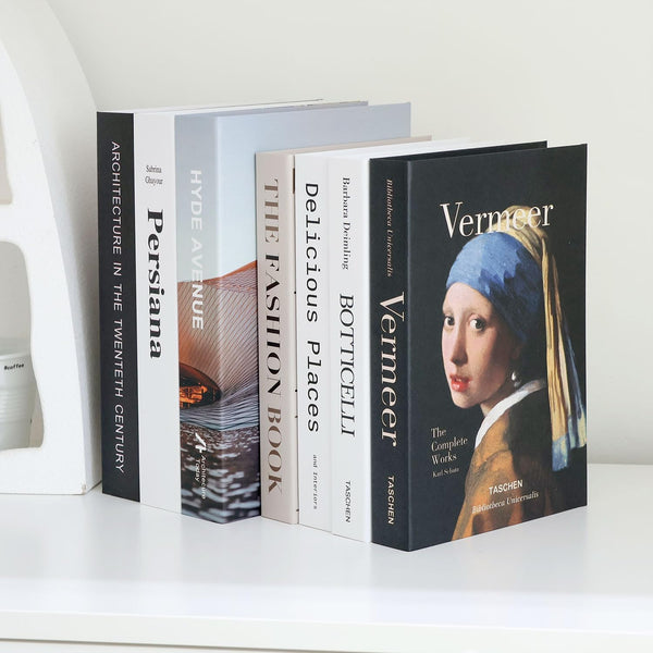 HMMSTR 7 Pcs Decorative Books for Home Decor,Faux Books for Decoration,Coffee Table Decor