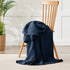 Kozyhvn 100% 50" 70", 6 Cotton Muslin Blanket Large x Layers Breathable and Lightweight Navy Throw Blanket for Bed
