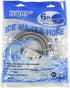 HQRP 2-Pack Universal Premium Braided Stainless Steel Refrigerators/Ice Makers Hoses, 6-Foot