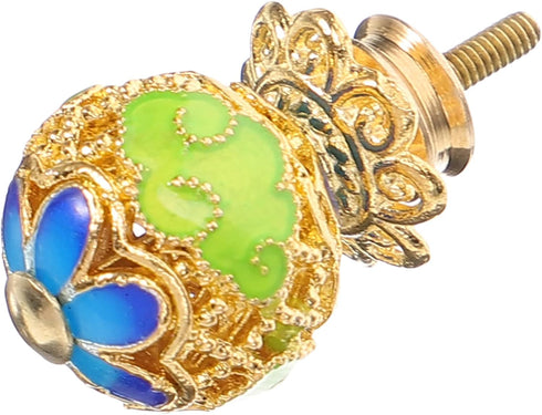 IWOWHERO Teapot Button Cover Knob, Pot Grip Knobs for Frying Pan, Enameled Lid Knob Replacement for Glass Kettle