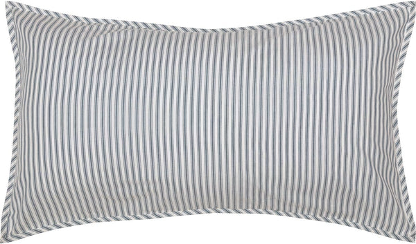 VHC Brands King Sham 21x37 Sawyer Mill Blue Bedding Accessory